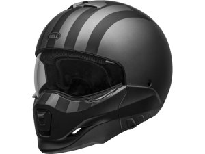Bell Broozer Free Ride Grey Matte Black Full Face Helmet...