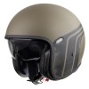 Premier Vintage Evo BTR Military Green BM Open Face Helmet