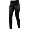 W28 L32 Trilobite Leder Leggings Damen Schwarz