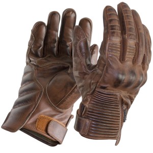 Trilobite Cafe Motorcycle Gloves Men Brown M