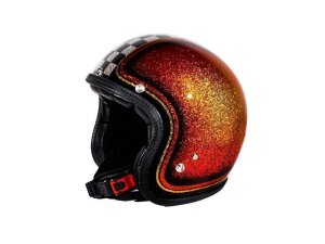 XXL 61,5-63cm 70s Seventies Superflakes Orange Checkered...