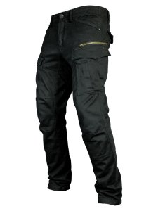 John Doe Defender Mono Black XTM® Unisex Cargo Motorcycle Pants