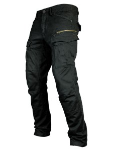 John Doe Defender Mono Black XTM® Unisex Cargo Motorcycle Pants W25 L30