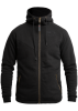 John Doe XTM® Hoodie V3 Herren Motorradjacke Kapuzenjacke Schwarz