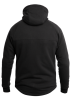 John Doe XTM® Hoodie V3 Herren Motorradjacke Kapuzenjacke Schwarz