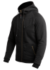 John Doe XTM® Hoodie V3 Herren Motorradjacke Kapuzenjacke Schwarz