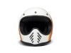 DMD Seventy Five Eighty Retro Helmet ECE 22.05 White Colored