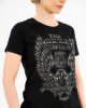 Rokker Lady Wings Classic Black T-Shirt
