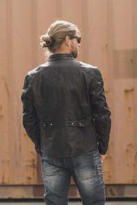 Rokker Goodwood Leather Jacket Jacke Motorradjacke...
