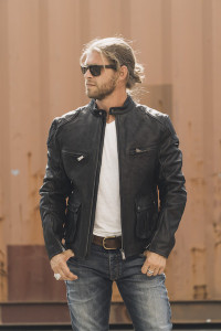 XXL Rokker Goodwood Leather Jacket