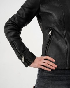 Rokker Bonny Leather Jacket Lady Lederjacke  Jacke Motorradjacke Damen