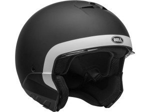 Bell Broozer Cranium Matte Black White Full Face Helmet Modular Helmet ECE 22.05