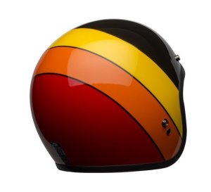 Bell Custom 500 Riff Jethelm Helm Motorradhelm ECE 22.05 Schwarz Bunt