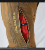 Trilobite Parado Motorcycle Pants Slim Fit Jeans Brown