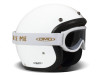 DMD Ghost Goggle Weiß Visierbrille für DMD Helme leicht getönt für viele Jethelme und Retro Crosshelme