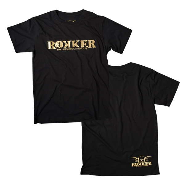 M Rokker Original Herren T-Shirt Schwarz