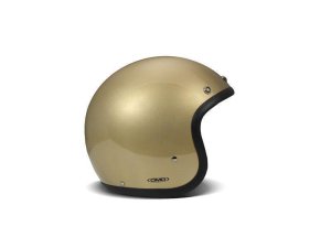 DMD Vintage Gold Jethelmet Helmet ECE 22.05