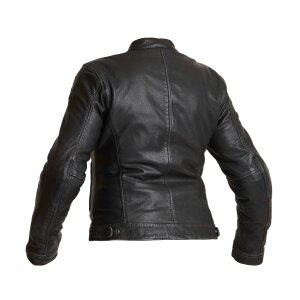 40 Halvarssons Orsa Damen Lederjacke Schwarz