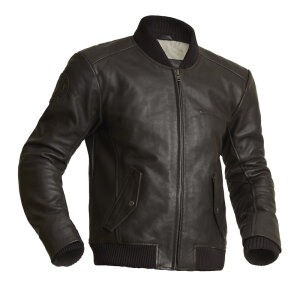 58 Halvarssons Torsby Herren Lederjacke Braun