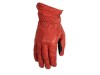 Rusty Stitches Johnny Red Black Men Motorcycle Gloves