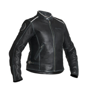 Halvarssons Nyvall Black Damen Lederjacke Jacke...