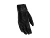 Rusty Stitches Stella Black Women Leather Motorcycle Gloves