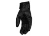 Rusty Stitches Stella Black Women Leather Motorcycle Gloves