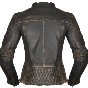 Modeka Kalea Lady Damen Leder Jacke Motorradjacke Schwarz