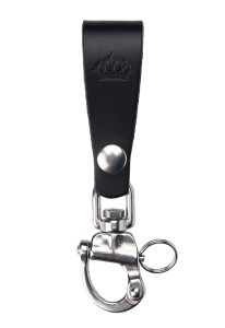Pike Brothers 1965 Key Hanger Black Leather