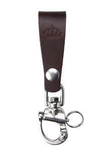 Pike Brothers 1965 Key Hanger Dark Brown Leather