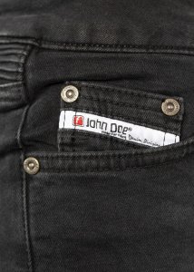 W33 L34 John Doe Betty Biker Jeans Black Used XTM® Damen Motorradjeans
