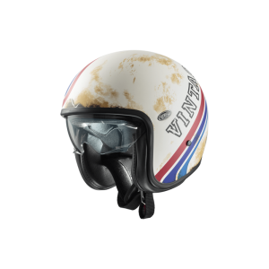 Premier Vintage BTR 12 BM Open Face Helmet Cream Colored