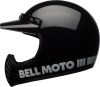 M 57-58 cm Bell Moto 3 Classic Black Retro Crosshelm Motorradhelm Helm ECE 22.06