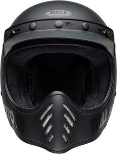 Bell Moto 3 Classic Blackout Retro Off-Road Helmet Fullface Helmet ECE 22.06 M 57-58 cm