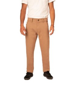 Riding Culture Chino Men Beige Herren Motorradhose