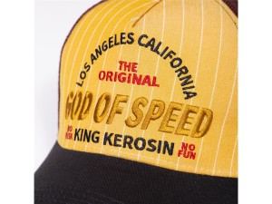 King Kerosin Snapback Cap God Of Speed