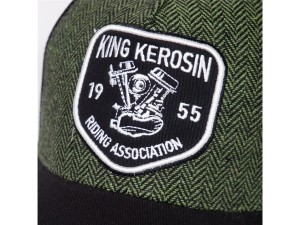 King Kerosin Snapback Cap Riding Association Schildkappe