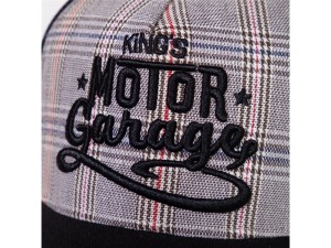 King Kerosin Snapback Cap Motor Garage Schildkappe