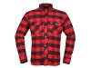 L Modeka Overshirt Nooner Rot Herren Motorradhemd Biker Hemd