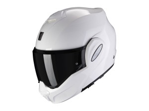 Scorpion Exo-Tech Evo Solid White Full Face Helmet...
