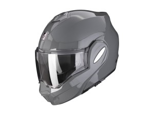 Scorpion Exo-Tech Evo Solid Cement Grey Full Face Helmet...
