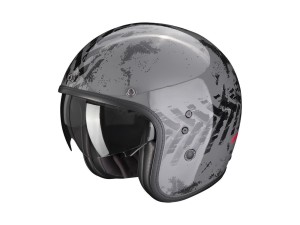 Scorpion Belfast Evo Nevada Grey Black Open Face Helmet