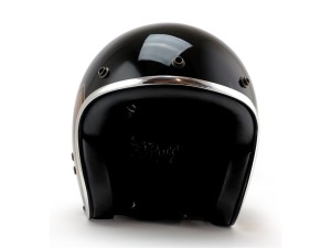 Roeg JETTson 2.0 x 13 1/2 Skull Bucket Black Open Face Helmet ECE 22.06