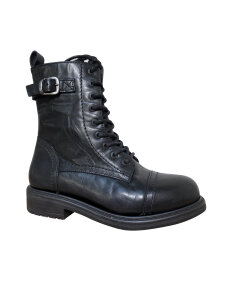John Doe Jackie High Heel Black Damen Boots...