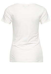 Queen Kerosin Biker Damen T-Shirt We can do it Off White