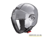 Scorpion Exo-City II Solid Zement Grau Jethelm Motorradhelm Helm