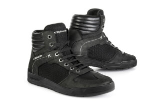 Stylmartin Atom Evo Black Motorcycle Shoes Sneakers