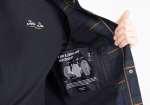 John Doe Motoshirt Vintage XTM® Herren Motorradhemd Biker Hemd Karriert