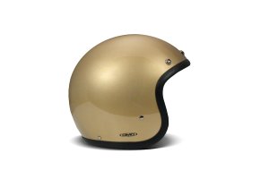DMD Retro Gold Jethelm Helm Motorradhelm ECE 22.06