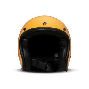 DMD Retro Yellow Open Face Helmet ECE 22.06